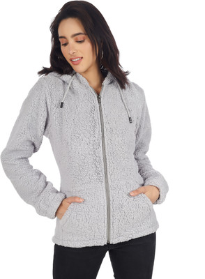 nomKLER Full Sleeve Solid Women Sweatshirt