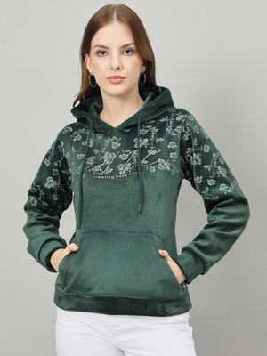 DUKE Full Sleeve Floral Print Women Sweatshirt