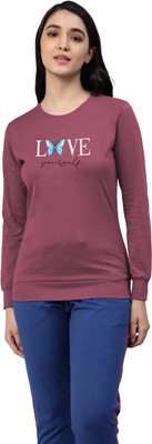 Lyra Full Sleeve Graphic Print Women Sweatshirt
