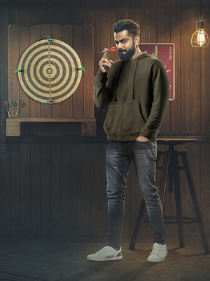 WROGN Full Sleeve Solid Men Sweatshirt