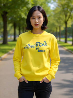 FLYIND VOGUE OUTFIT Full Sleeve Printed Women Sweatshirt