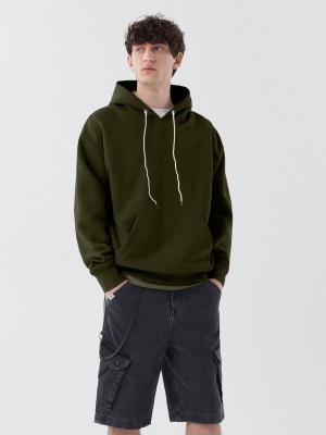 SANCIA Full Sleeve Solid Men Sweatshirt