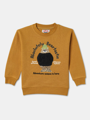 R&B Full Sleeve Embellished Boys Sweatshirt