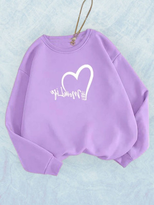 Draxstar Premi Full Sleeve Printed Women Sweatshirt