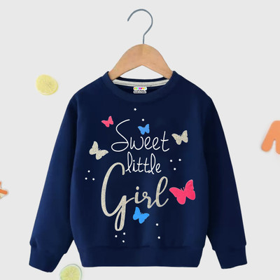 Kuchipoo Full Sleeve Printed Girls Sweatshirt