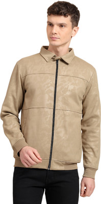GLITO Full Sleeve Self Design, Printed Men Sweatshirt