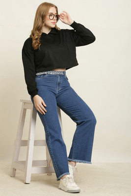 CANIDAE FASHION Full Sleeve Solid Women Sweatshirt