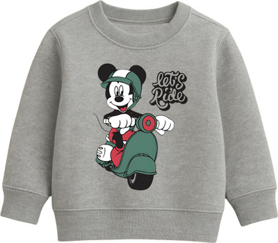 SEAMROGS Full Sleeve Self Design Baby Boys & Baby Girls Sweatshirt