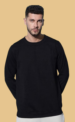 ZAKOD Full Sleeve Solid Men Sweatshirt