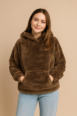 THE DRY STATE Full Sleeve Self Design Women Sweatshirt