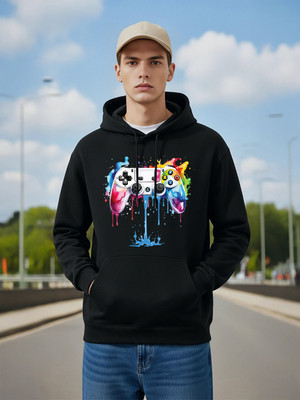 HouseOfCommon Full Sleeve Printed Men Reversible Sweatshirt
