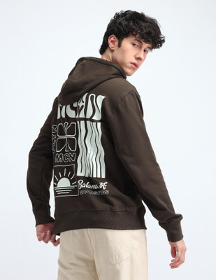 FLYING MACHINE Full Sleeve Solid Men Sweatshirt
