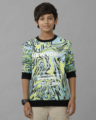 Under Fourteen Only Full Sleeve Graphic Print Boys Sweatshirt