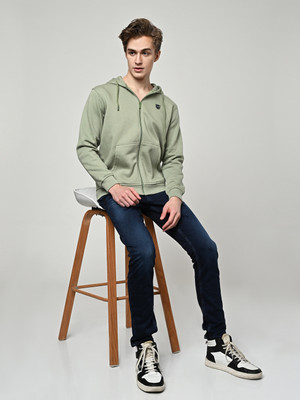 KILLER Full Sleeve Solid Men Sweatshirt