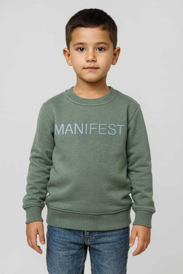 WILD ELEPHANT Full Sleeve Printed Boys Sweatshirt