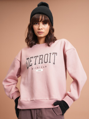 Tokyo Talkies Full Sleeve Printed Women Sweatshirt