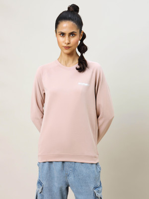 TECHNOSPORT Full Sleeve Printed Women Sweatshirt