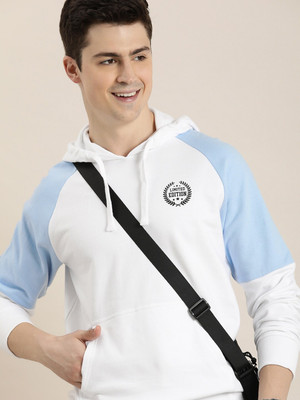 HERE&NOW Full Sleeve Printed Men Reversible Sweatshirt