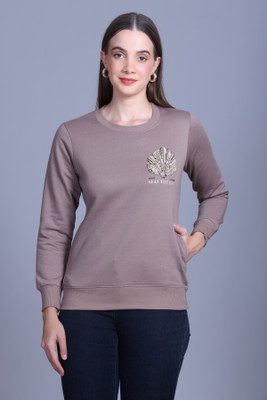 DG Divine GirL Full Sleeve Printed Women Sweatshirt