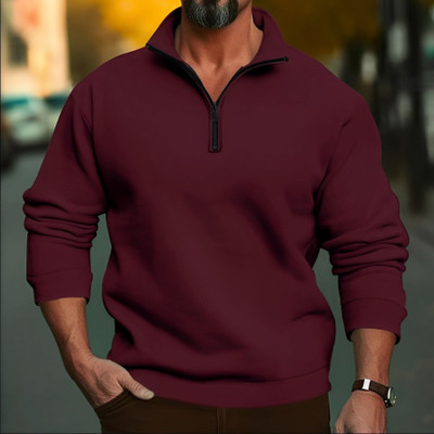 Lecowar Fashion Full Sleeve Solid Men Sweatshirt