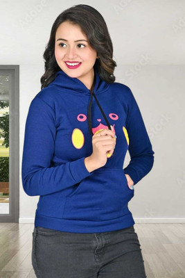 AHHYAN CREATION Full Sleeve Printed Women Sweatshirt