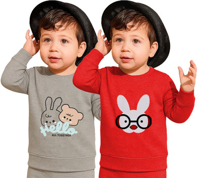 jpf Full Sleeve Printed Baby Boys Sweatshirt