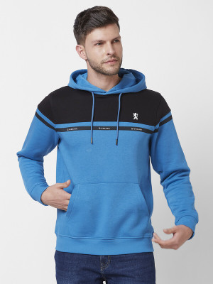 GIORDANO Full Sleeve Color Block Men Sweatshirt