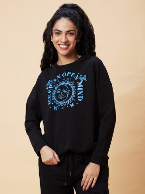 Globus Full Sleeve Printed Women Sweatshirt