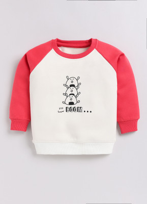 CUTOPIES Full Sleeve Graphic Print Boys Sweatshirt