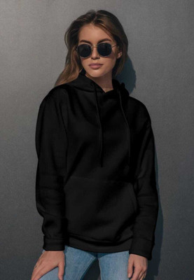 Pwexz Full Sleeve Solid Women Sweatshirt