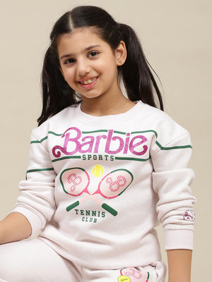 kidsville Full Sleeve Printed Girls Sweatshirt