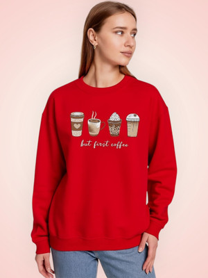 Stylezone Full Sleeve Self Design Women Sweatshirt