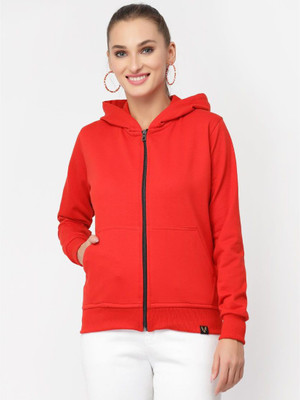 UZARUS Full Sleeve Solid Women Sweatshirt