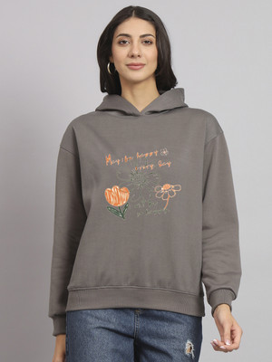 OBAAN Full Sleeve Printed Women Sweatshirt