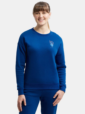JOCKEY Full Sleeve Printed Women Sweatshirt