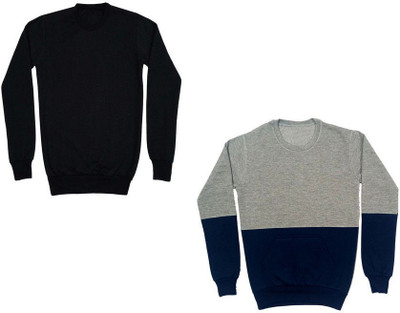 AE Trends Full Sleeve Solid Boys Sweatshirt