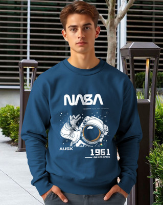 AUSK Full Sleeve Printed Men Sweatshirt