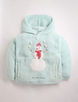 Cherry Crumble by Nitt Hyman Full Sleeve Embroidered Boys & Girls Sweatshirt