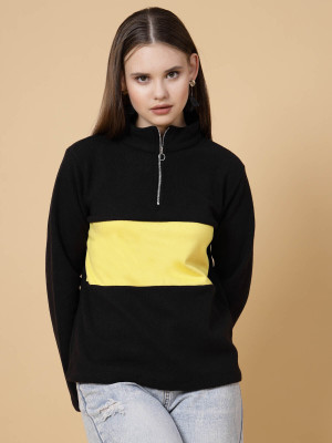 METRONAUT women full sleeves winter wear Sweatshirt Full Sleeve Printed Women Sweatshirt