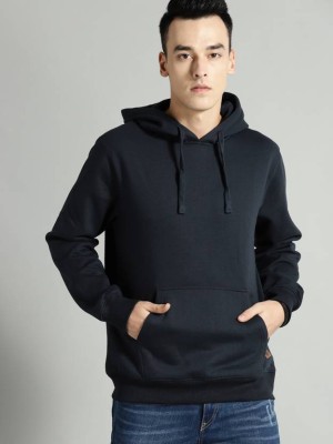 Ninjaa Full Sleeve Solid Men Sweatshirt