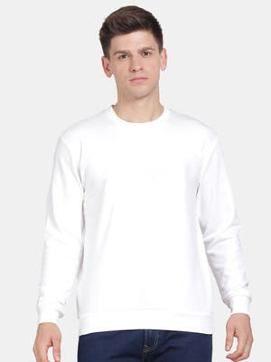 PicPok Trend Full Sleeve Solid Men Sweatshirt