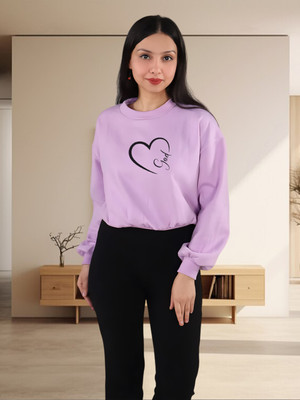 METRONAUT Full Sleeve Printed Women Sweatshirt