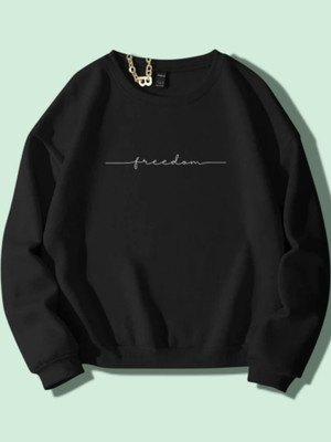 DRAXSTARS Full Sleeve Solid Women Sweatshirt