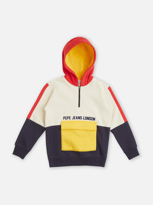 Pepe Jeans Full Sleeve Color Block Boys Sweatshirt
