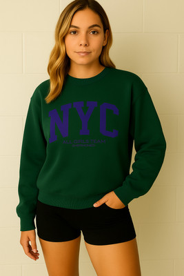 KASHIAN Full Sleeve Printed Women Sweatshirt