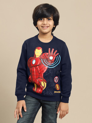 kidsville Full Sleeve Printed Boys Sweatshirt