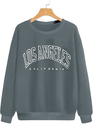 HK CREATION Full Sleeve Printed Women Sweatshirt