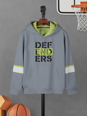 Hellcat Full Sleeve Color Block Boys Sweatshirt