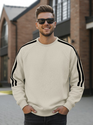 TeeWink Full Sleeve Solid Men Sweatshirt