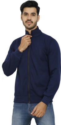 LAMBENCY Full Sleeve Solid Men Sweatshirt